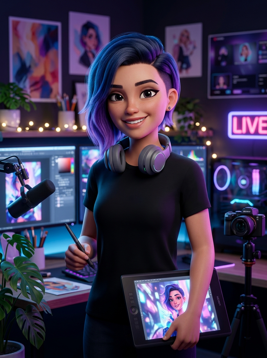 Digital Media Creator and Artist
